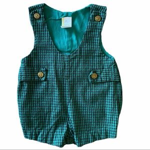 Vintage Green and Red Jon Jons 3-6 Months